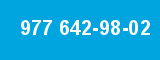 977 642-98-02 977 642-98-02